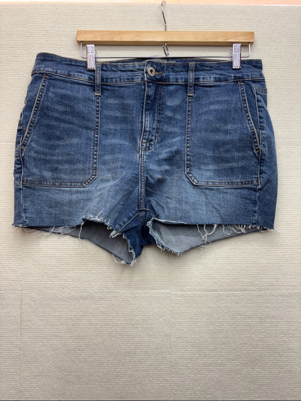 Torrid | 14 Classic Denim Cutoff Shorts - Blue